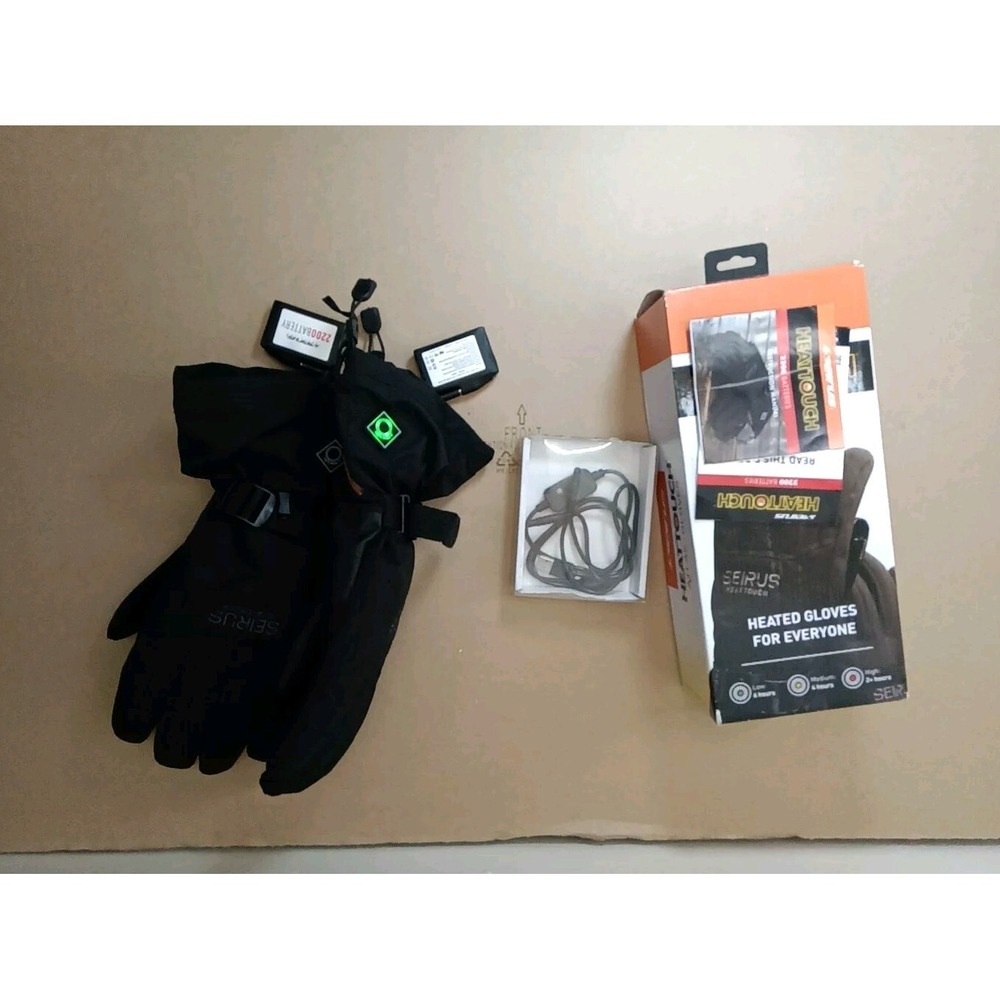 Seirus HeatTouch Atlas Gloves Men's XL NEW‎ OPEN BOX